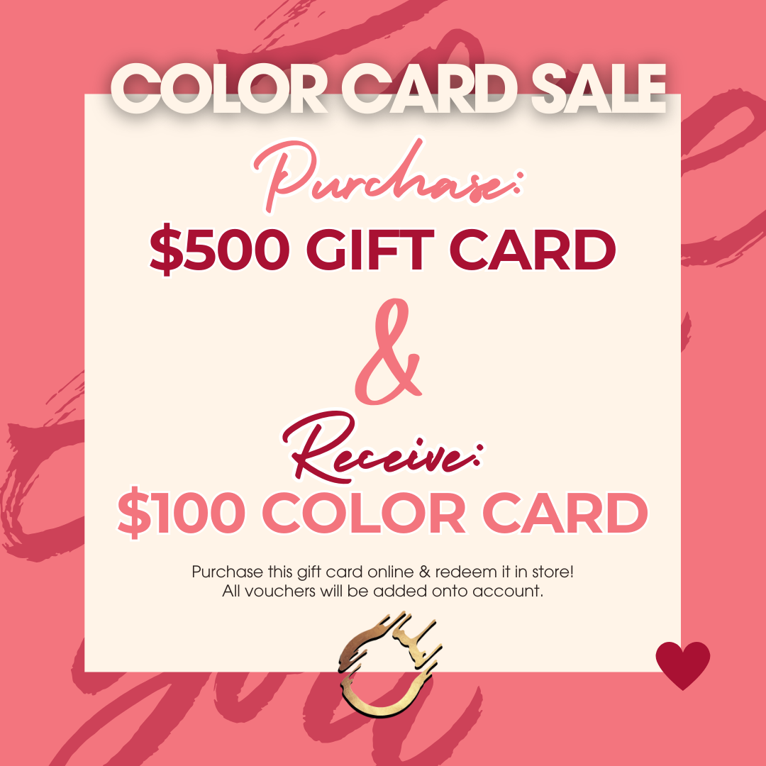 $500 Gift Card with bonus Color Card