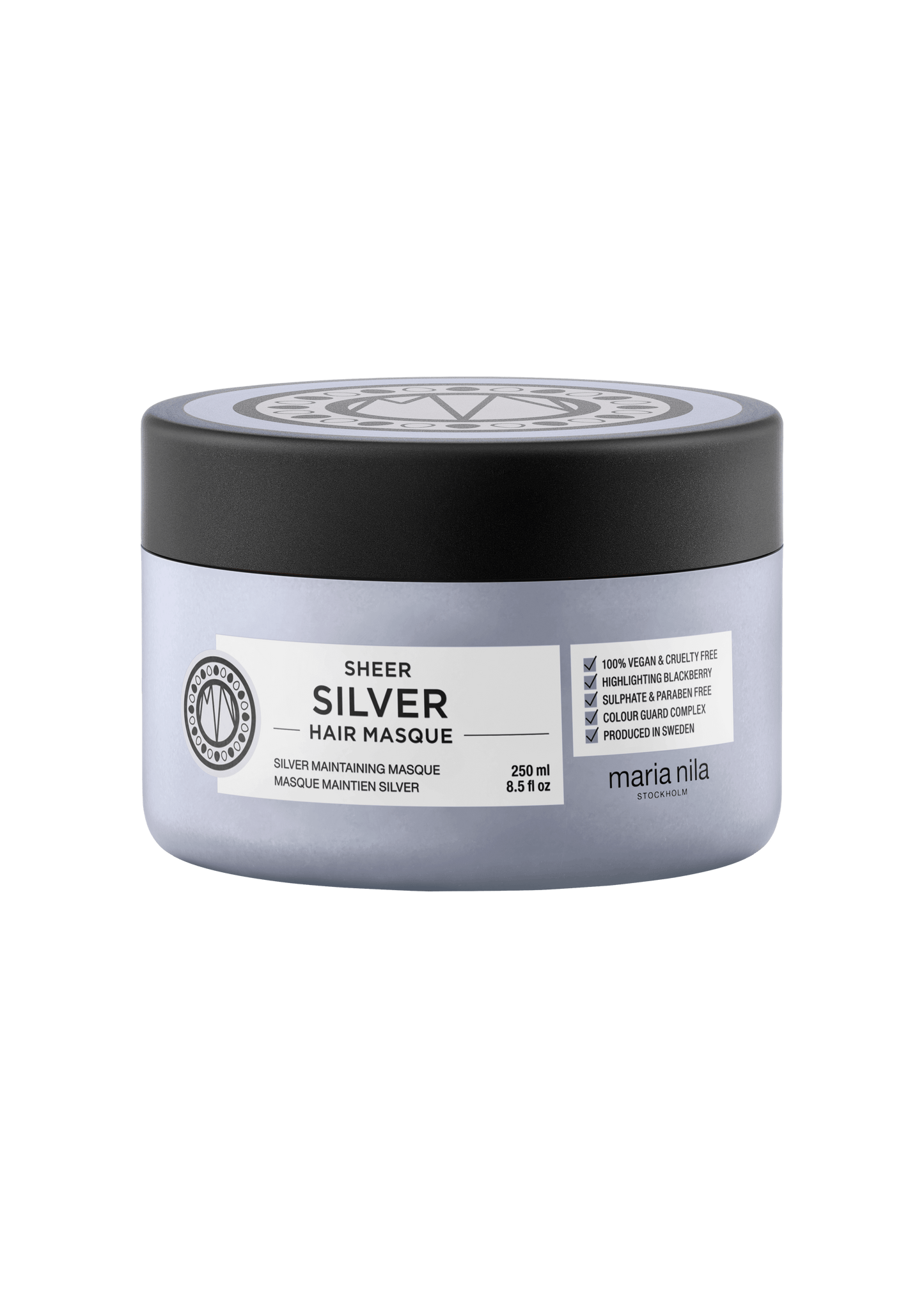 Sheer Silver Masque - The Coloroom 